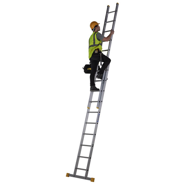 Werner Box Double Section 2.98 Metre Aluminium Extension Ladder