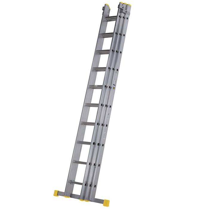 Werner Square Rung Triple Extension Ladder 3.01m