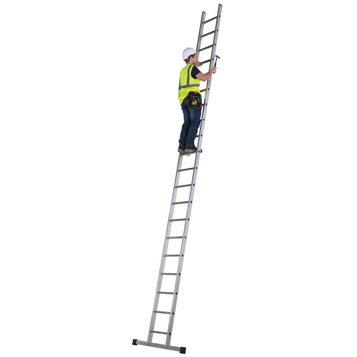 Werner Professional Square Rung Single Section Ladder 5.86 Metres