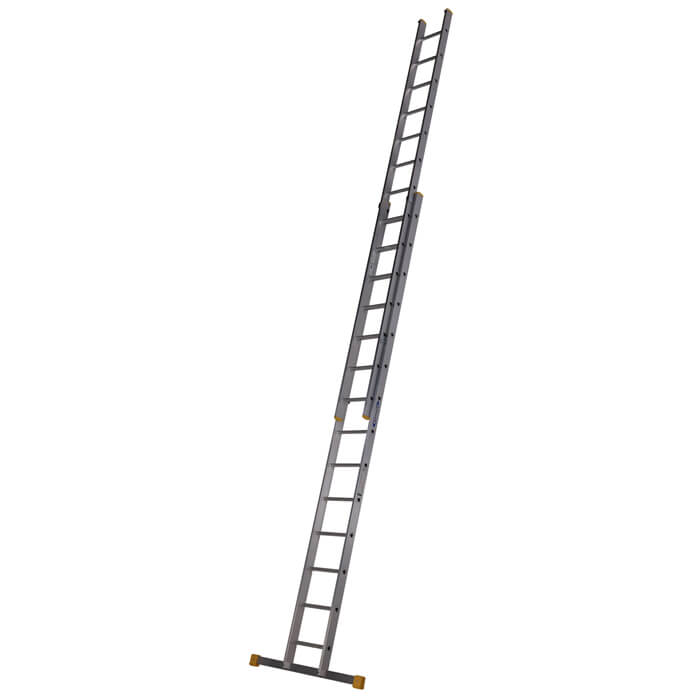 Werner Box Double Section 4.09 Metre Aluminium Extension Ladder