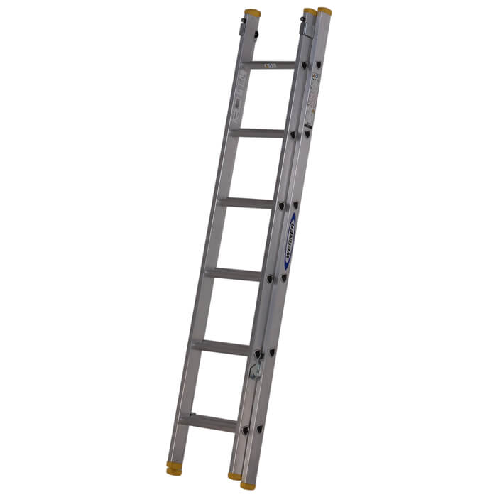 Werner Box Double Section 1.85 Metre Aluminium Extension Ladder