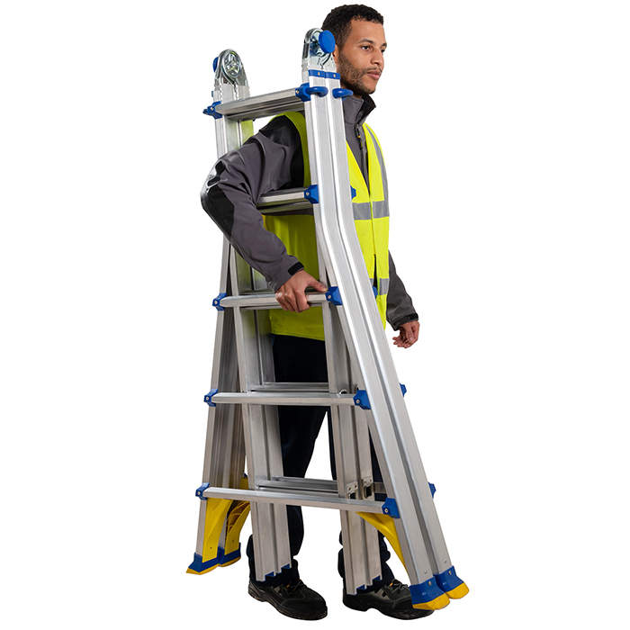 Werner 4 x 5 - 4 Way Telescopic Multi-Purpose Ladder 5.10m