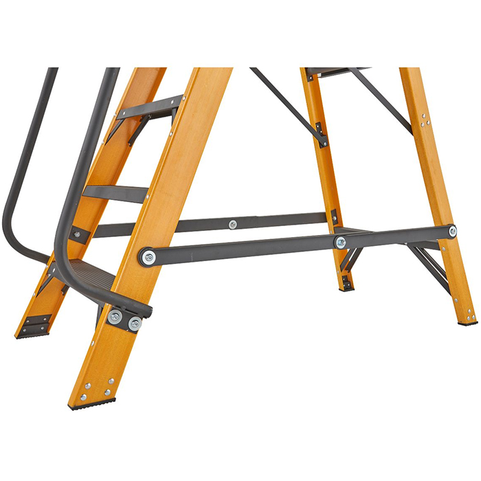 Werner Megastep 2 Tread Fibreglass Platform Ladder