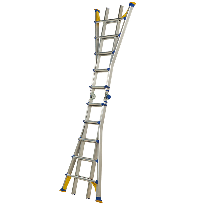 Werner 4 x 5 - 4 Way Telescopic Multi-Purpose Ladder 5.10m