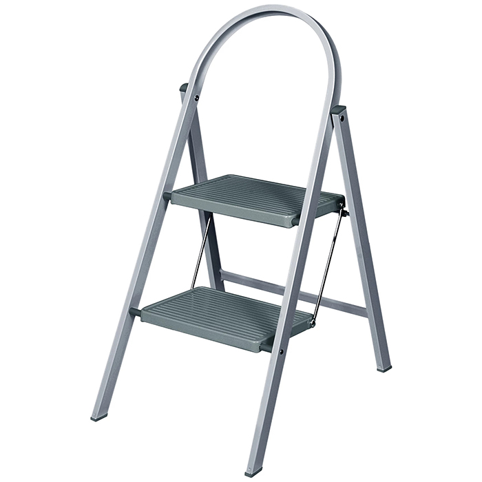 Werner Handy Step Stool 2 Step - Grey