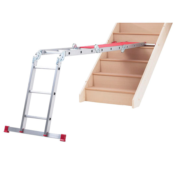 Werner 12 Way Combination Multi-Purpose Aluminium Stepladder