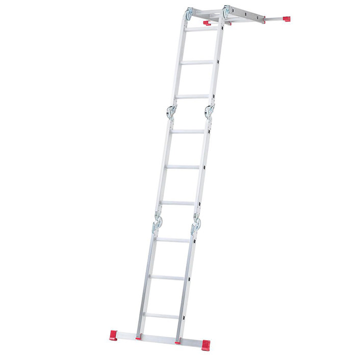 Werner 12 Way Combination Multi-Purpose Aluminium Stepladder