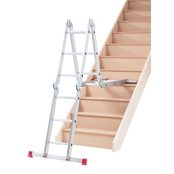 Werner 12 Way Combination Multi-Purpose Aluminium Stepladder