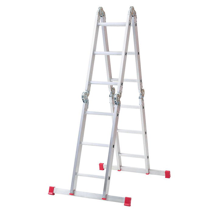 Werner 12 Way Combination Multi-Purpose Aluminium Stepladder