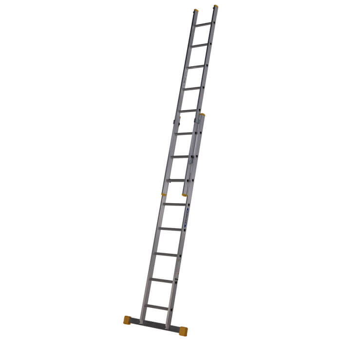 Werner Box Double Section 2.42 Metre Aluminium Extension Ladder