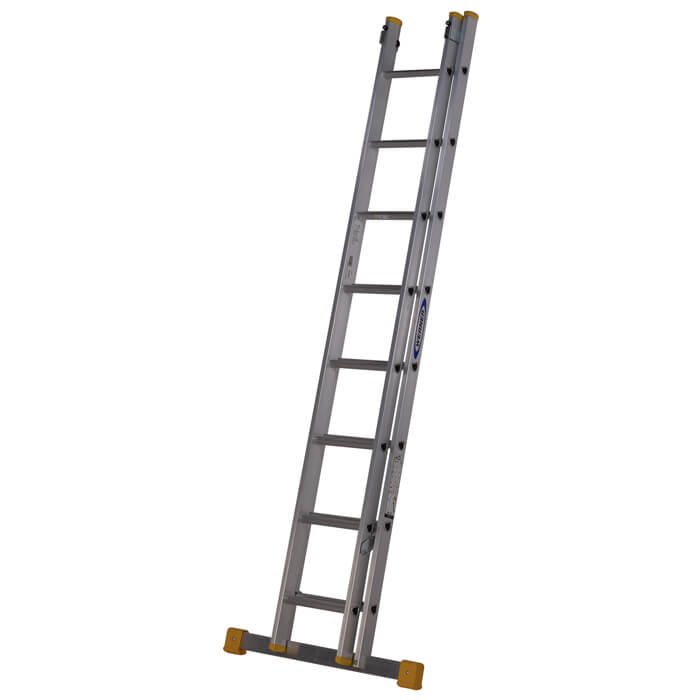 Werner Box Double Section 2.42 Metre Aluminium Extension Ladder