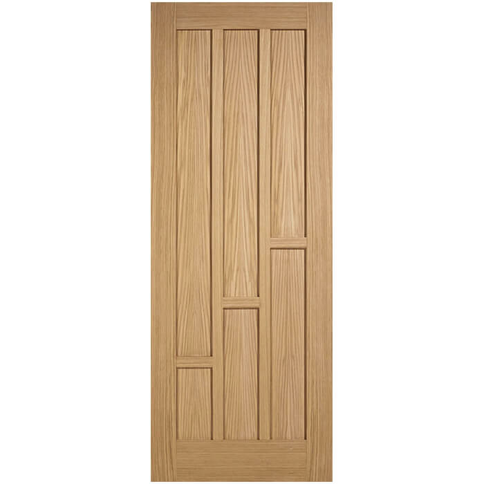 LPD Coventry Internal Door with 6 Panel - Prefinished Oak