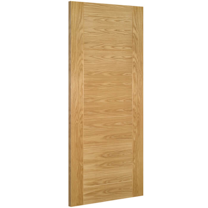 Deanta Seville Internal Fire Door with 7 Panel - Prefinished Oak