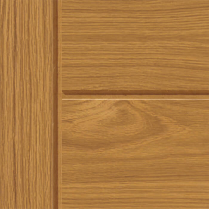 JB Kind Palomino Internal Door with 7 Panel - Prefinished Oak
