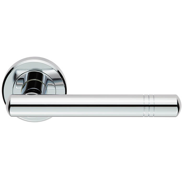 Carlisle Brass Serozzetta Atalaya Straight Bar Lever Handle with Ring Detail