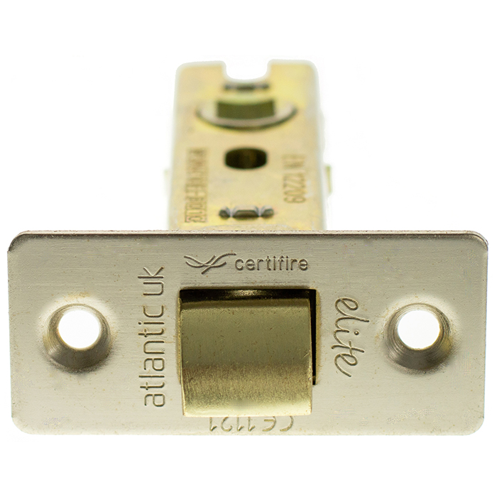 Atlantic Elite Fire-Rated CE Marked Bolt Through 3 Inch Tubular Latch