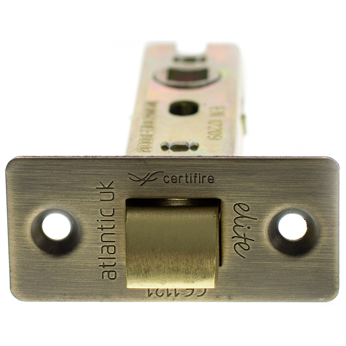 Atlantic Elite Fire-Rated CE Marked Bolt Through 3 Inch Tubular Latch