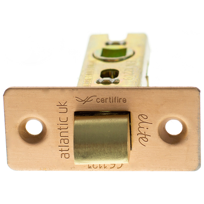 Atlantic Elite Fire-Rated CE Marked Bolt Through 3 Inch Tubular Latch