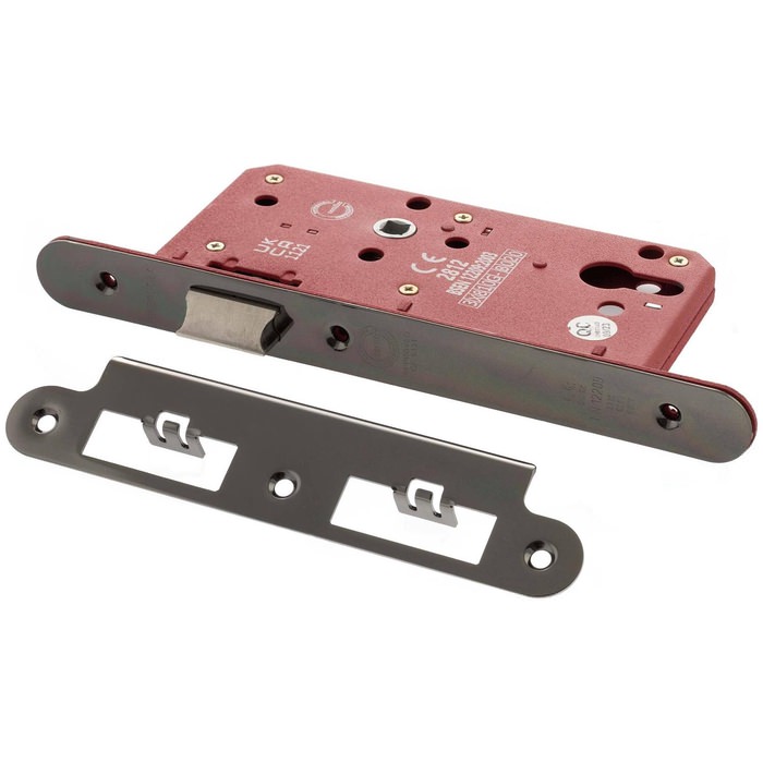 Atlantic DIN Radius Latch 60mm Backset