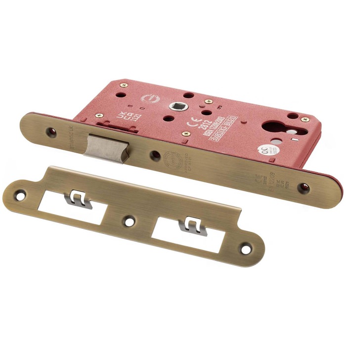 Atlantic DIN Radius Latch 60mm Backset