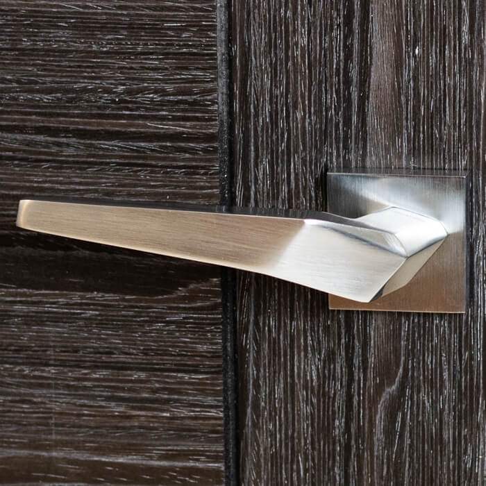 Atlantic Oro Skywalker Square Rose Designer Lever Door Handle