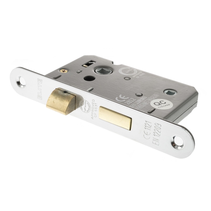 Atlantic 2.5 Inch CE Marked Radius Corner Bathroom Lock