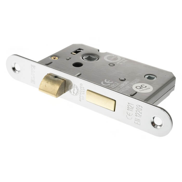 Atlantic 3 Inch CE Marked Radius Corner Bathroom Lock