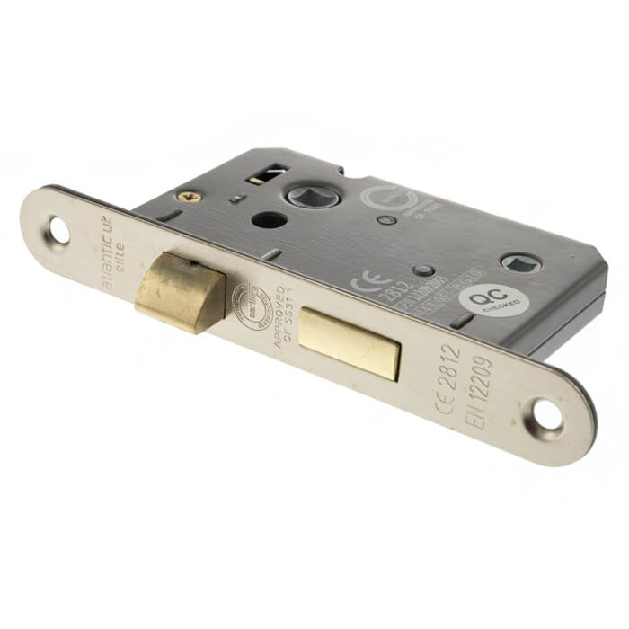 Atlantic 3 Inch CE Marked Radius Corner Bathroom Lock