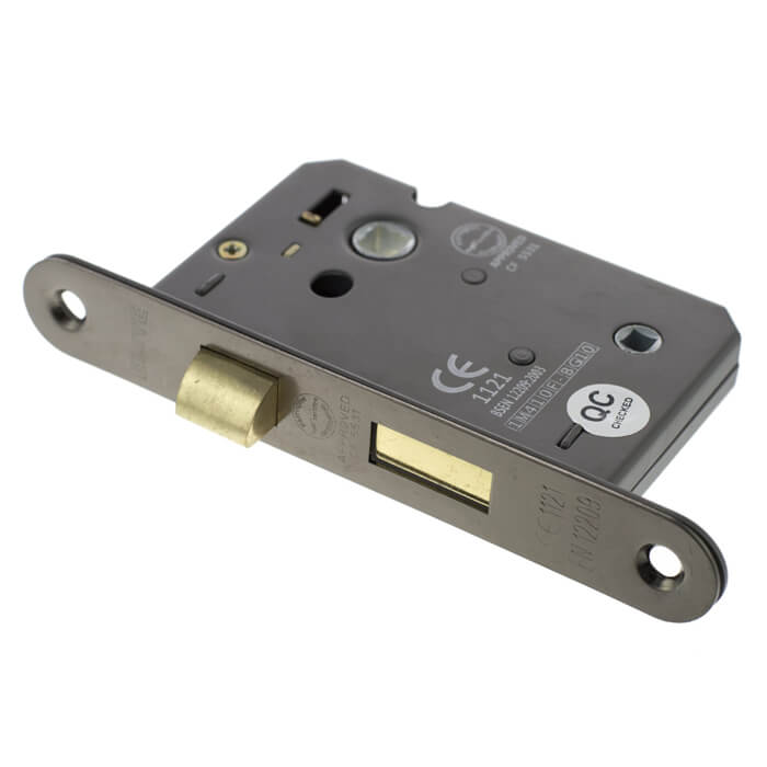 Atlantic 3 Inch CE Marked Radius Corner Bathroom Lock