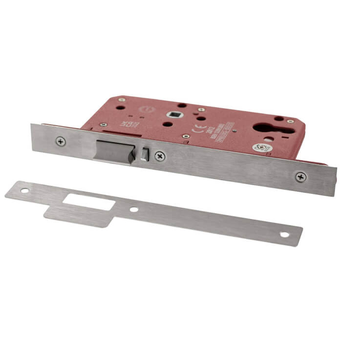 Atlantic DIN Night Latch 60mm Backset