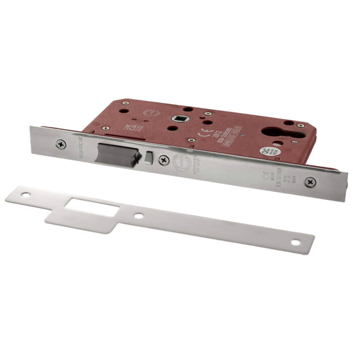 Atlantic DIN Night Latch 60mm Backset