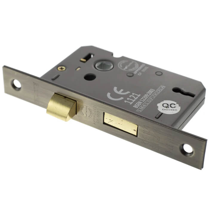 Atlantic Elite CE Certifire 3 Lever Key Sashlock 3 Inch