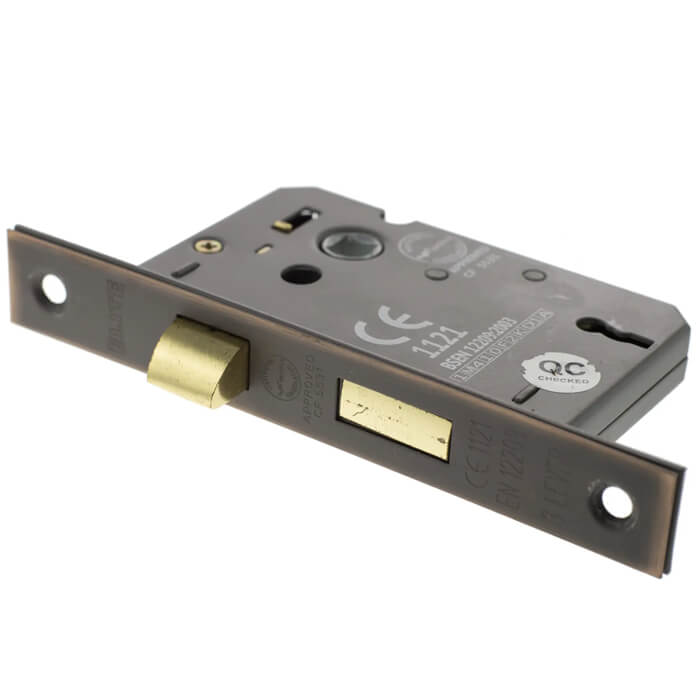 Atlantic Elite CE Certifire 3 Lever Key Sashlock 3 Inch