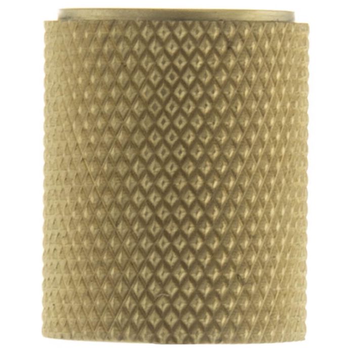 Atlantic Millhouse Brass Watson Cylinder Knurled Cabinet Knob On Concealed Fix