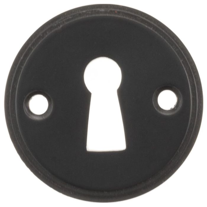 Atlantic Millhouse Brass Solid Brass Open Key Hole Escutcheons