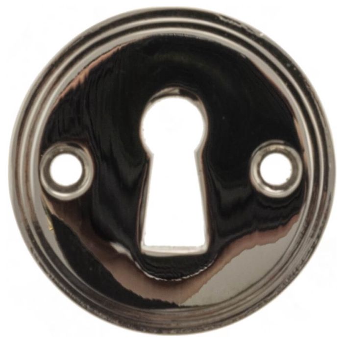 Atlantic Millhouse Brass Solid Brass Open Key Hole Escutcheons