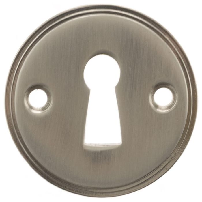 Atlantic Millhouse Brass Solid Brass Open Key Hole Escutcheons