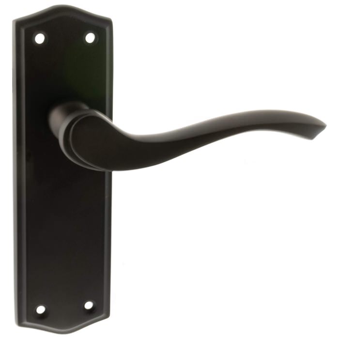 Atlantic Old English Warwick Latch Lever Door Handle On Backplate