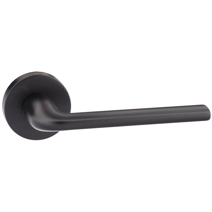 Atlantic Forme Milly Lever Door Handle on Minimal Round Rose