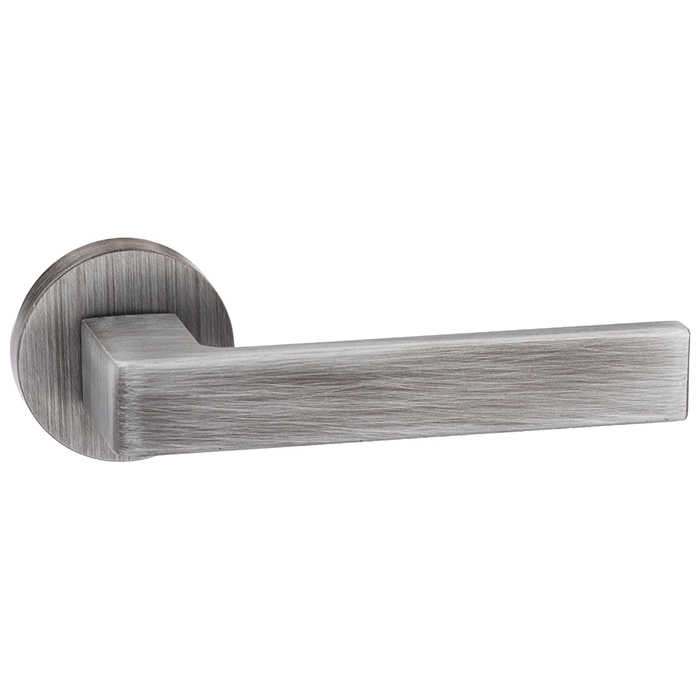 Atlantic Forme Asti Lever Door Handle on Minimal Round Rose