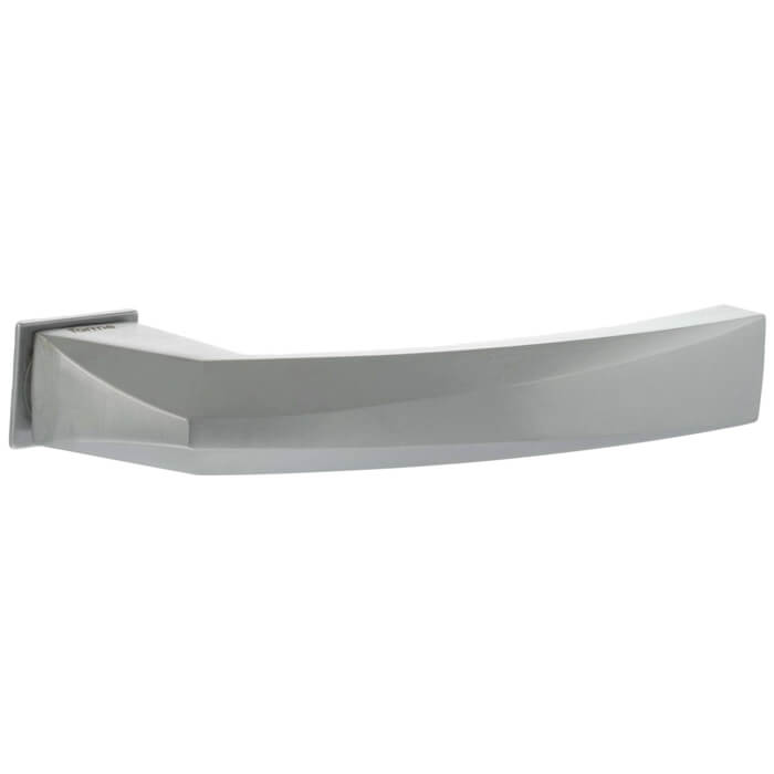 Atlantic Forme Crystal Lever Door Handle On Concealed Square Rose