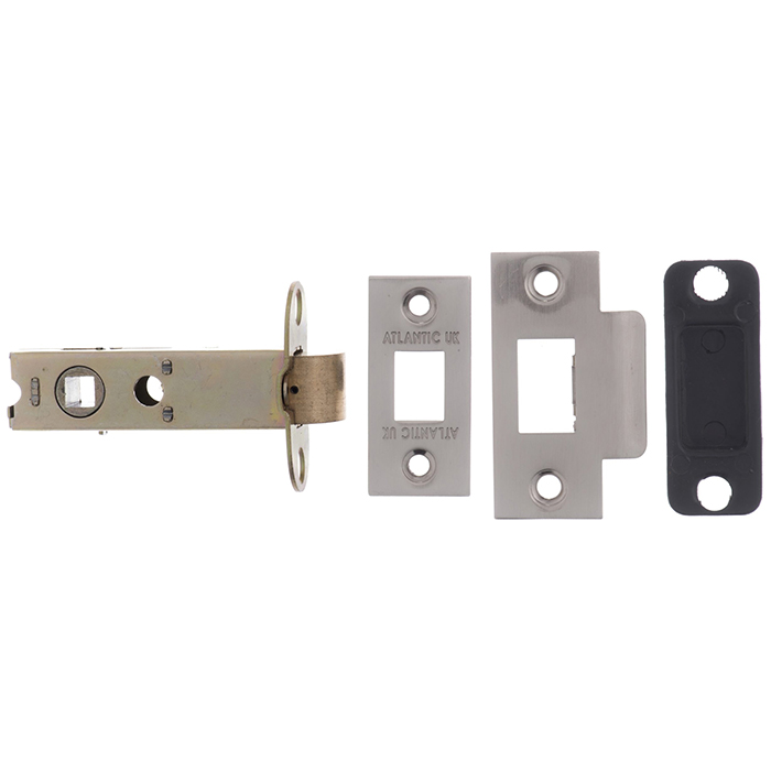 Atlantic 3 Inch Heavy Duty Double Sprung Bolt Through Tubular Latch