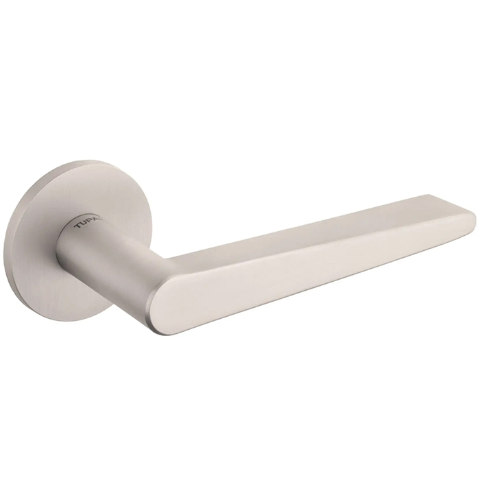 Atlantic Tupai Rapido 5S Line Torrao Lever Door Handle On 5mm Slimline Round Rose