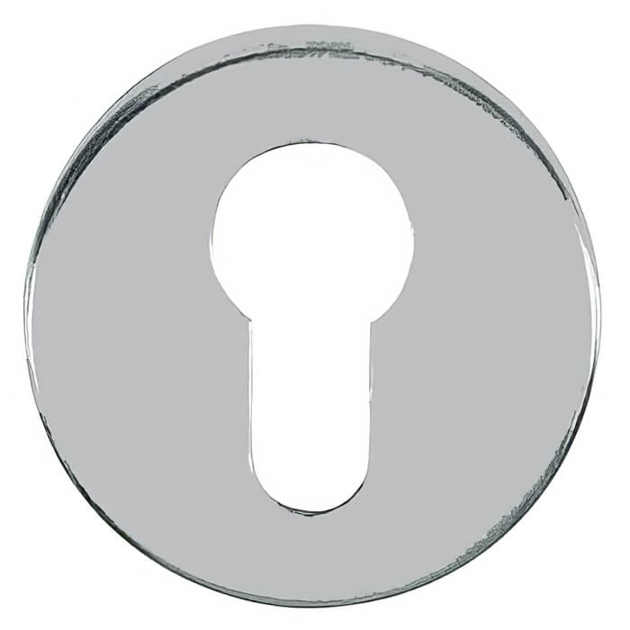 Atlantic Tupai Rapido CurvaLine Euro Escutcheon On Round Rose