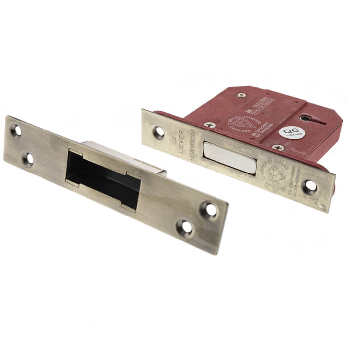 Atlantic Elite 3 Inch British Standard 5 Lever Key Deadlock