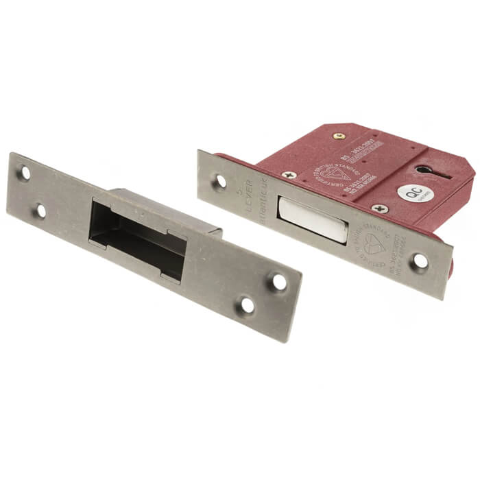 Atlantic Elite 3 Inch British Standard 5 Lever Key Deadlock