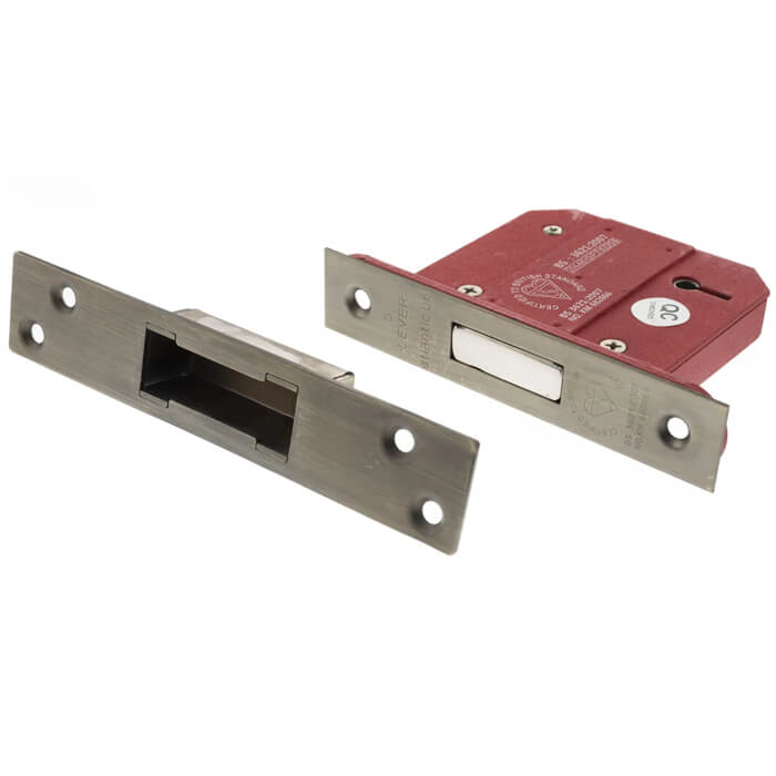 Atlantic Elite 3 Inch British Standard 5 Lever Key Deadlock