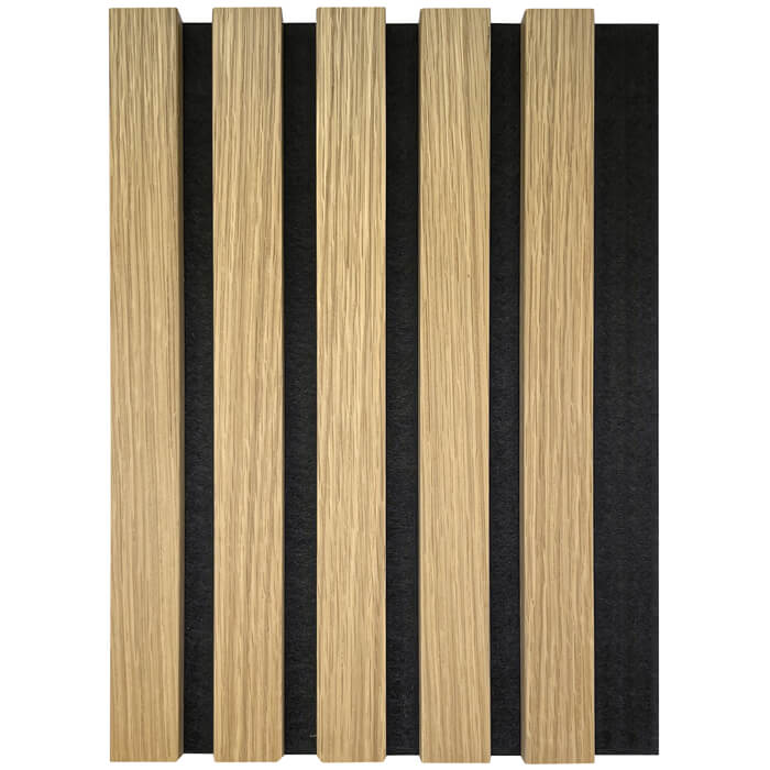 JB Kind Acoustic Wall Panel Fully-Finished Oak Veneer
