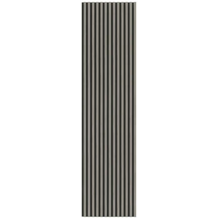 JB Kind Acoustic Wall Panel Fully-Finished Light-Grey Laminate
