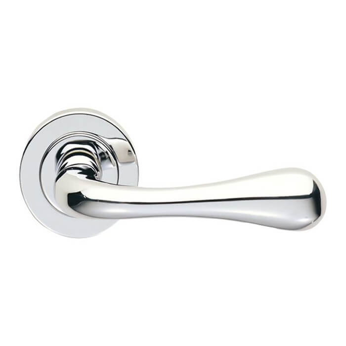 Carlisle Brass Astro Lever Door Handle On Round Rose